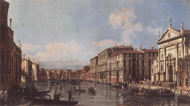 BELLOTTO, Bernardo View of the Grand Canal at San Stae